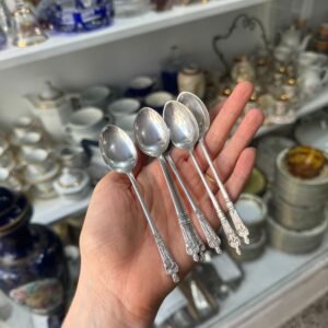 Juego de 6 cucharas de té plata EPNS