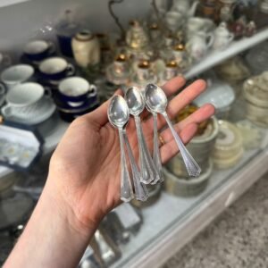 Juego de 6 cucharas de café platería