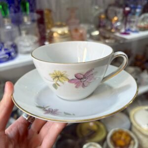 Dúo de té porcelana verbano