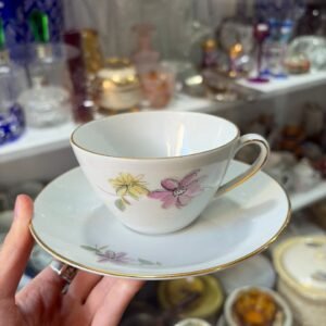 Dúo de té porcelana verbano