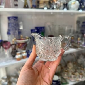 Jarra limonera de vidrio prensado