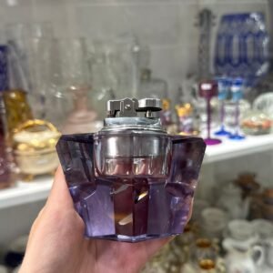 Encendedor de cristal lila