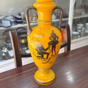 Florero de cristal de murano