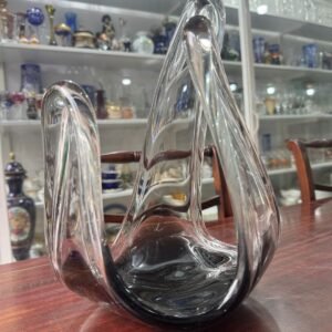 Centro de mesa de cristal de murano