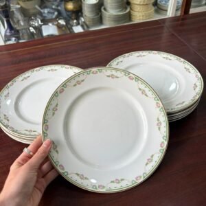 Juego de 12 platos playos ingleses