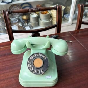 Telefono antiguo a disco sin cable
