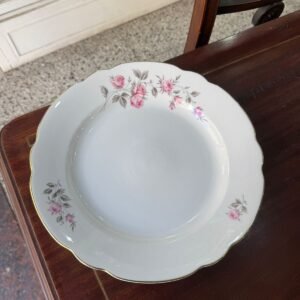 Fuente redonda grande porcelana verbano