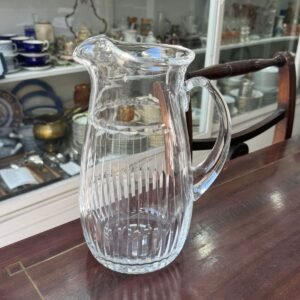 Jarra cristal con pico vertedor