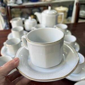 Juego de té porcelana tsuji completo para 12 personas