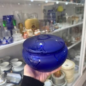 Bombonera o caramelera azul