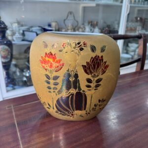 Florero porcelana alemana BAVARIA Bjorn Wiinblad  de colección años 70