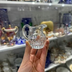 Jarra limonera de cristal tallado