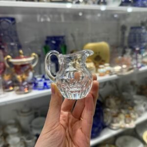 Jarra limonera de cristal tallado
