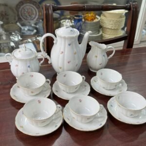 Juego de café porcelana verbano