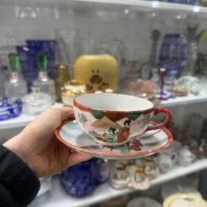 Dúo de té porcelana japonesa