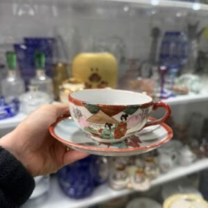Dúo de té porcelana japonesa