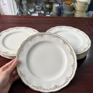 Juego de 12 platos playos ingleses