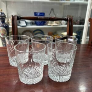 Set de 5 vasos