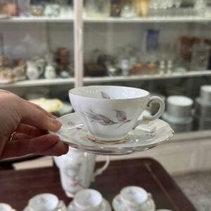 Juego de café para 12 personas porcelana verbano
