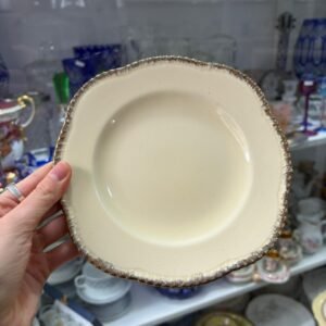 Juego de 6 platos de postre ingleses