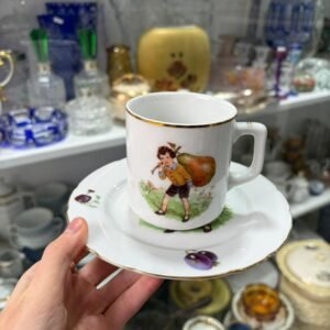 Set infantil porcelana checoslovaca