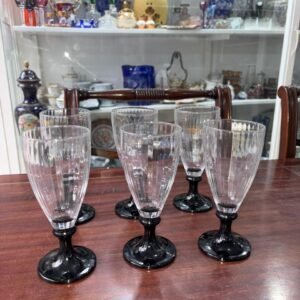 Juego de 6 copas italianas