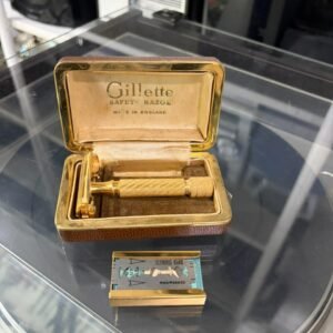 Set Gillette antiguo ingles