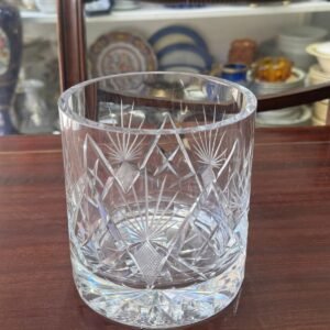 Hielera de cristal súper tallado