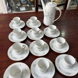 Juego de café porcelana tsuji para 11 personas