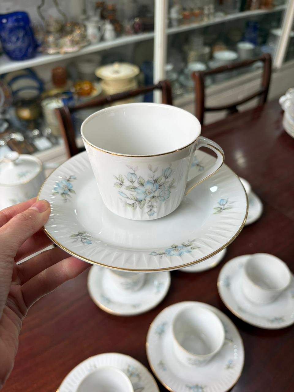 Juego de té porcelana tsuji para 10 personas - Imagen 2