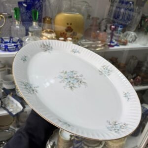 Fuente oval porcelana tsuji