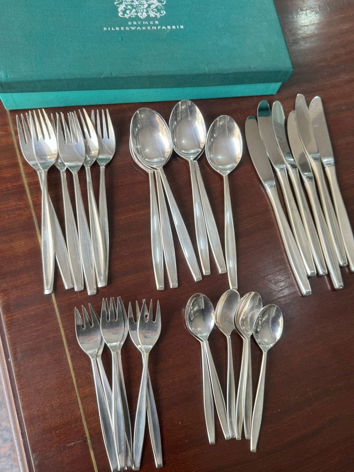 Juego de cubiertos germany BSF 90 JBR BESTECK para 6 personas 30 piezas - Imagen 2