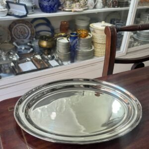 Fuente oval platería