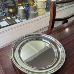 Fuente redonda platería