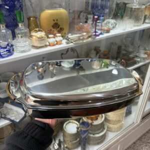 Fuente con tapa acero inoxidable