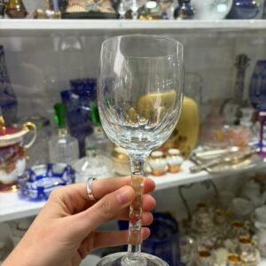 Juego de 10 copas de cristal para vino