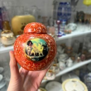 Potiche de porcelana