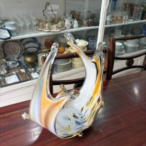 Centro de mesa cristal de murano