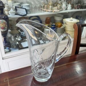 Jarra de cristal súper tallado