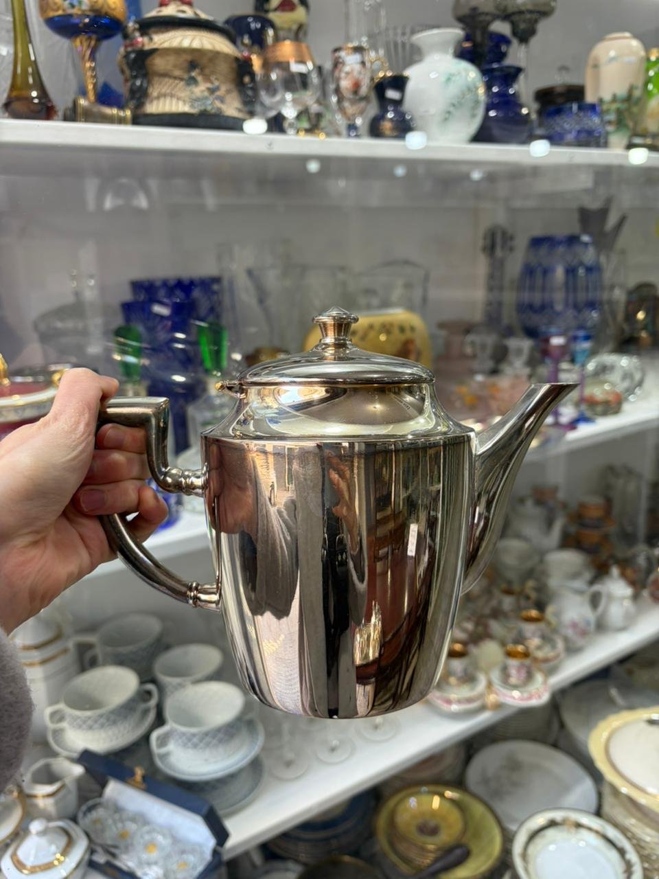 Servicio de té y café platería - Imagen 6