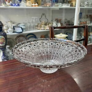Centro de mesa de cristal súper tallado