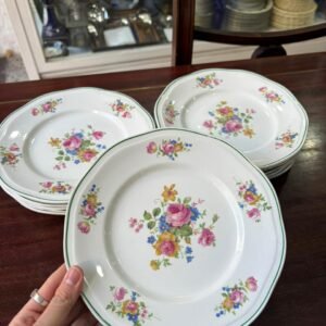Juego de 10 platos de postre italianos