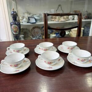 Juego de 6 dúos de café italianos