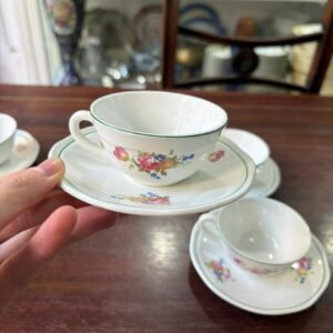 Juego de 6 dúos de café italianos