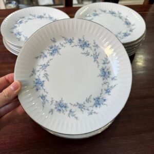 Juego de 12 platos de postre porcelana tsuji