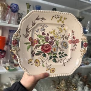 Masitero o plato de torta inglés copeland spode