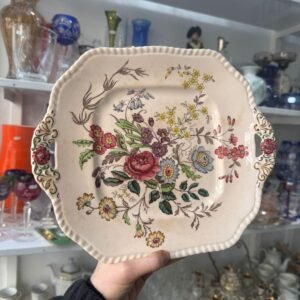 Masitero o plato de torta inglés copeland spode