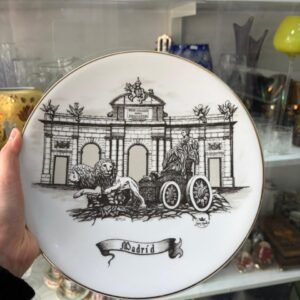 Plato porcelana MADRID