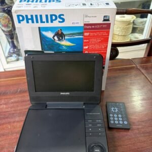 DVD portátil PHILIPS con control remoto