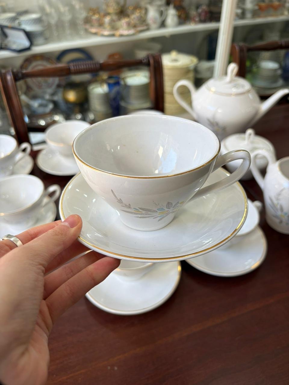 Juego de té BAVIERA completo para 12 personas - Imagen 2